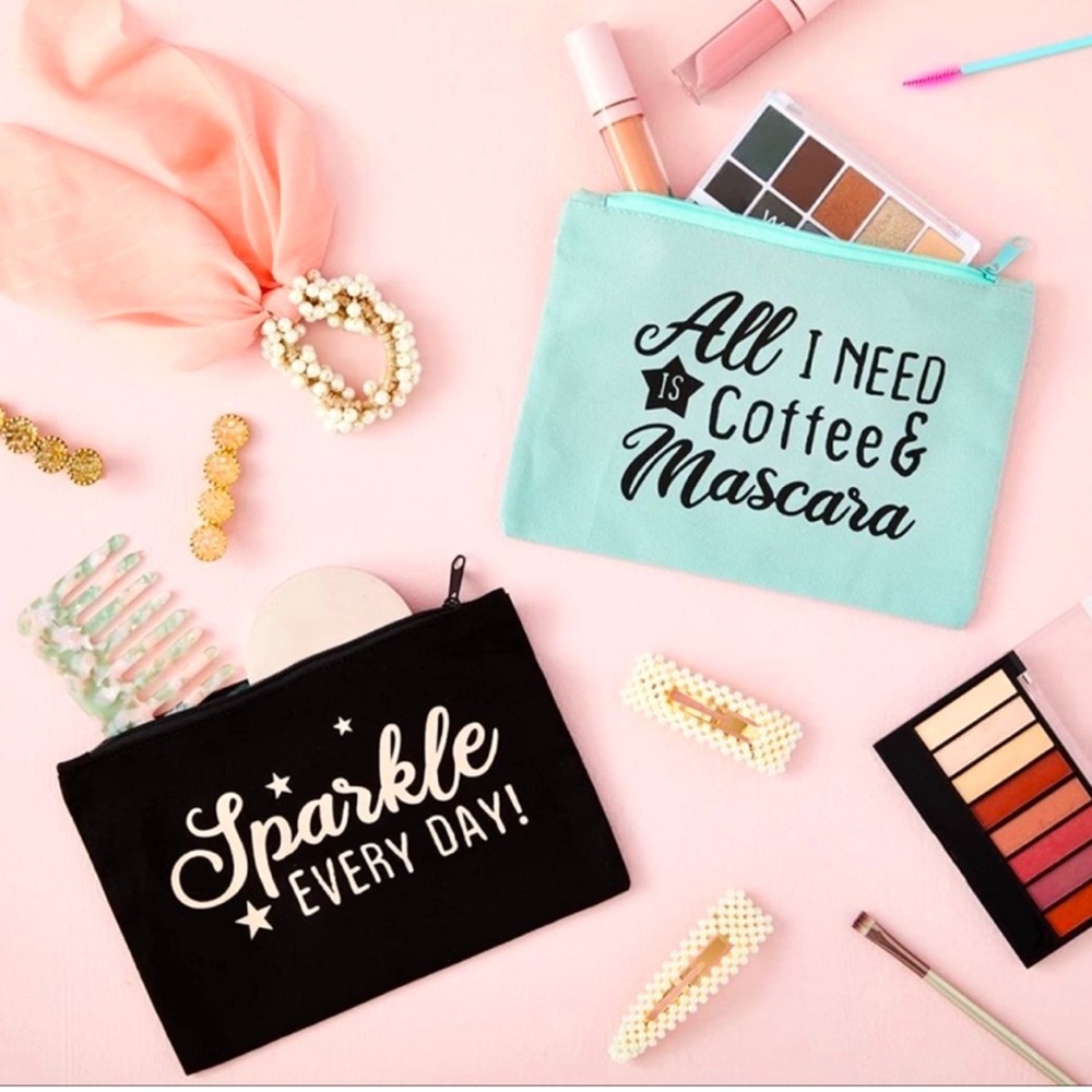 Canvas Cosmetic Bag